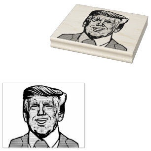 SELLO DE CAUCHO DONALD TRUMP