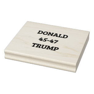 Sello De Caucho Donald Trump 45-47