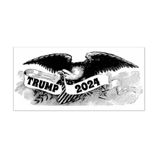 SELLO DE CAUCHO DONALD TRUMP PRESIDENTE EAGLE 2024