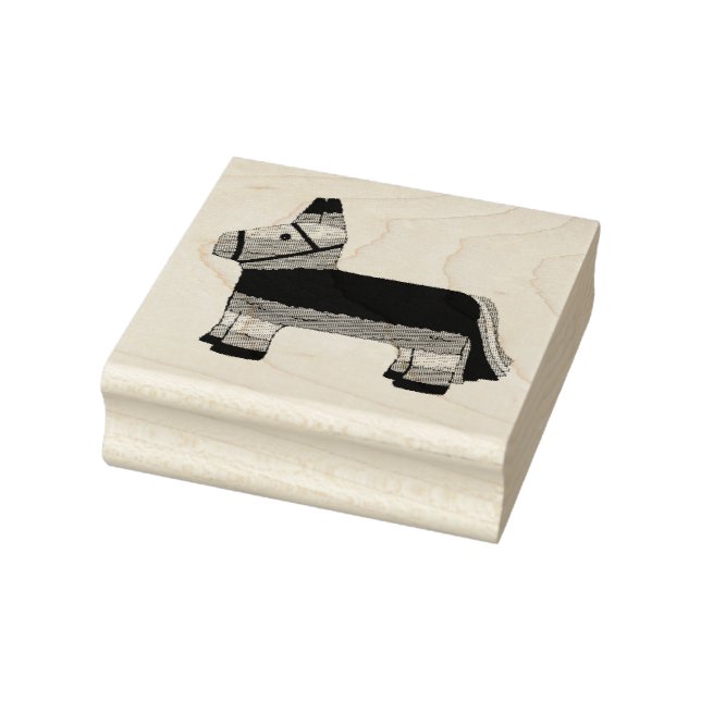 Sello De Caucho Donkey Pinata Fiesta Fiesta Cinco de Mayo (Sello)