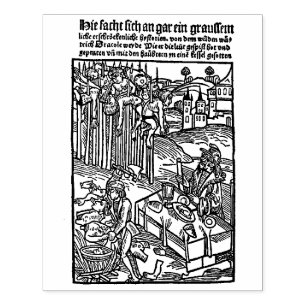 Sello De Caucho Drácula [ Vlad Tepes ] Tejido de madera