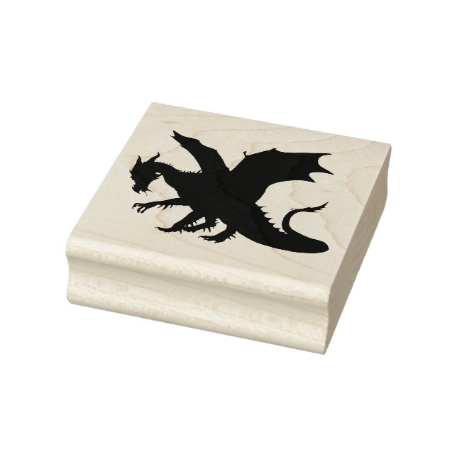 Sello De Caucho Dragones (Sello)