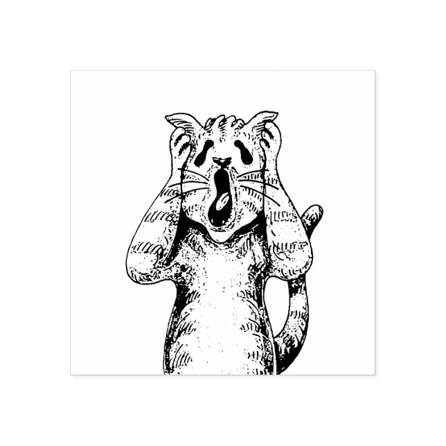 Sello De Caucho DRAMA DE HORROR DE gótico, ALGUIEN MOVÍA LITTERBOX (Impresión)