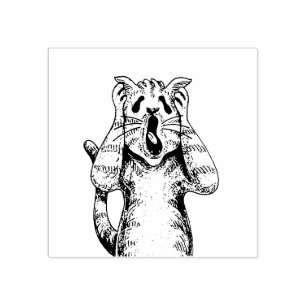 Sello De Caucho DRAMA DE HORROR DE gótico, ALGUIEN MOVÍA LITTERBOX