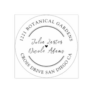 Sello De Caucho Dusty Navy Blue Pink Hibiscus Bloom Shower