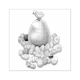 Sello De Caucho Easter Egghunt