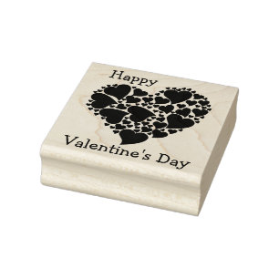 Sello De Caucho El día de San Valentín