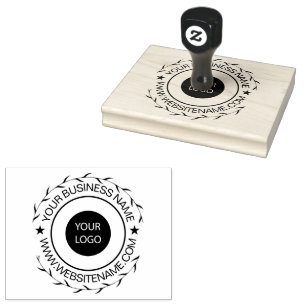 Sello De Caucho El logotipo de su empresa y el Personalizado de te