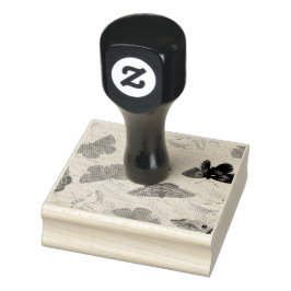 Sello De Caucho Elegant Brush Art Background — Modern Artistic Inv