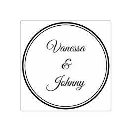 Sello De Caucho Elegant Classic Boho Modern Gold #901 Wedding