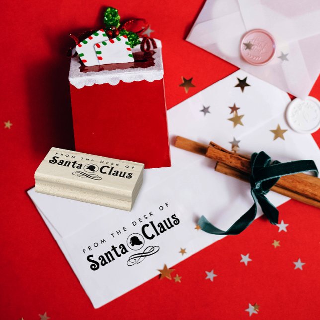 Sello De Caucho Elegante Desde El Escritorio De Santa (Subido por el creador)