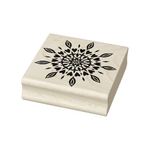 Sello De Caucho Elegante DIY Scrapbooking Periodismo Mandala Yoga