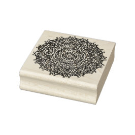 Sello De Caucho Elegante DIY Scrapbooking Periodismo Mandala Yoga