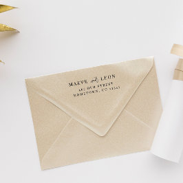 Sello De Caucho Elegante guión elegante Moda moderna Boda