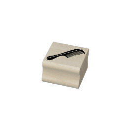 Sello De Caucho Elegante Hair Comb Hairdresser Stationery personal