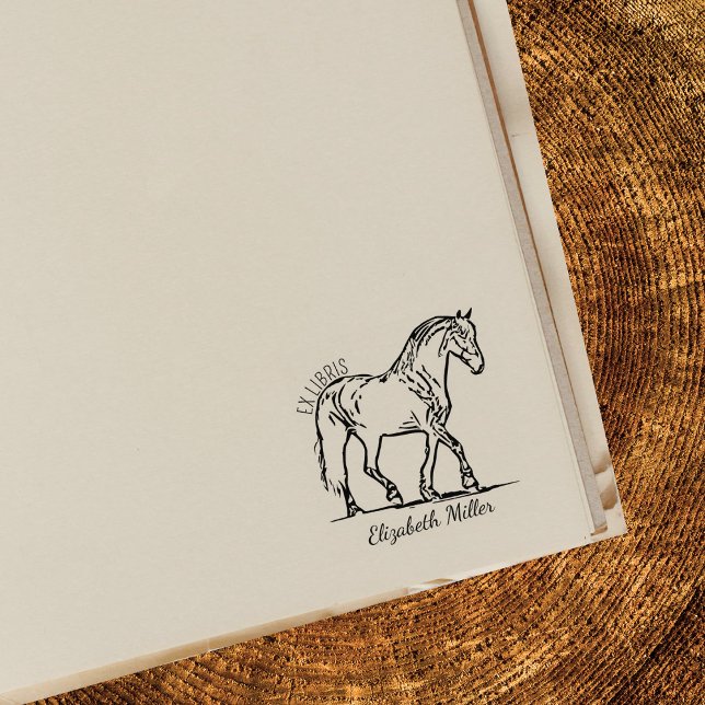 Sello De Caucho Elegante libro de caballos (Subido por el creador)