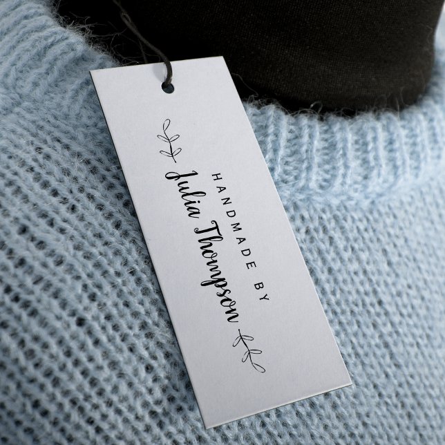 Sello De Caucho Elegante Personalizado Hecho a Mano Por (Subido por el creador)