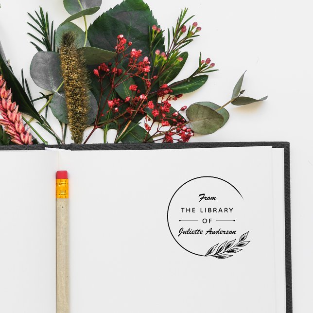 Sello De Caucho Elegante Personalizado Moderno Y De Moda De La Bib (Subido por el creador)