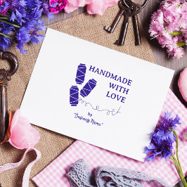 Sello De Caucho Elementos de coser de roscas de comillas a mano