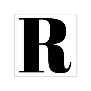Sello De Caucho Elige tu propia letra Estilo de fuente: Abril Fa