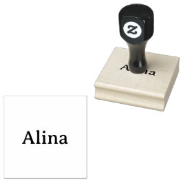 Sello De Caucho eliminar texto agregar propio diseño 2.5" x 2.5"