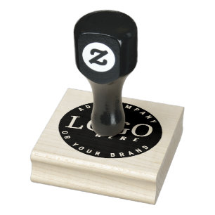 Sello De Caucho Empleado elegante de Office Business Logo