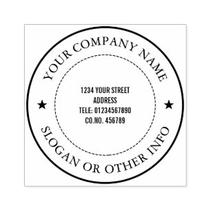 Sello De Caucho Empresa Comercial Personalizada