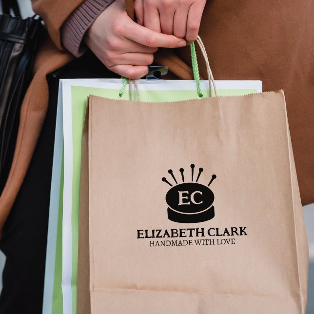 Sello De Caucho Empresa de coser personalizado, grande (Subido por el creador)