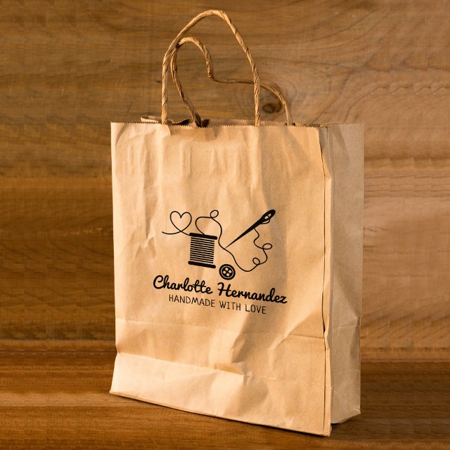 Sello De Caucho Empresa de coser personalizado, grande (Subido por el creador)