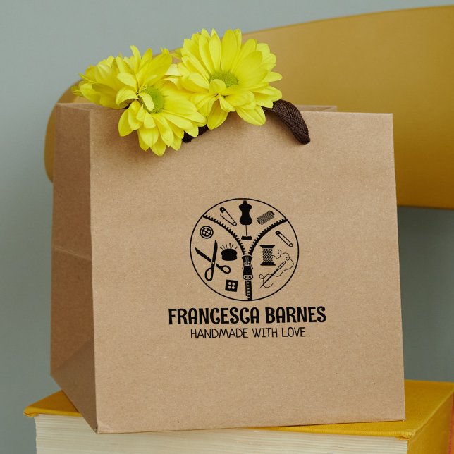 Sello De Caucho Empresa de coser personalizado, grande (Subido por el creador)