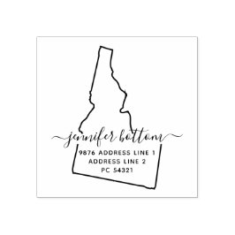 Sello De Caucho Empresa de direcciones de retorno de Idaho