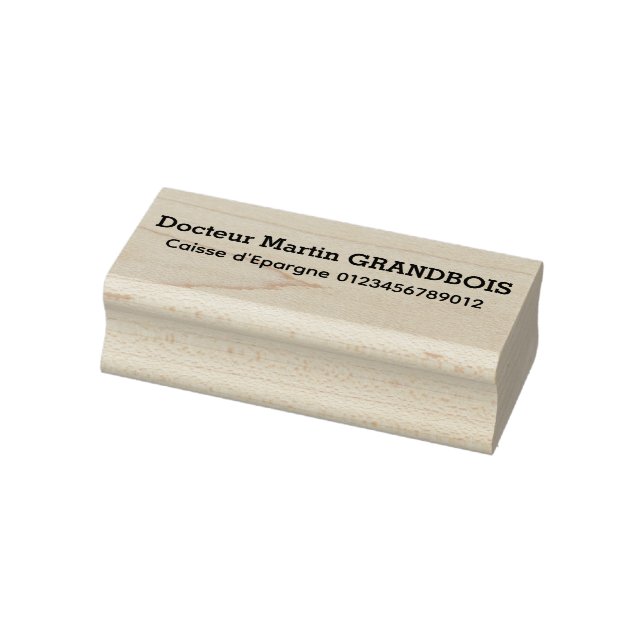 Sello De Caucho Encaissement de chèque (Sello)