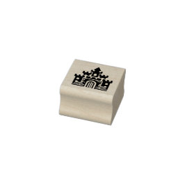 Sello De Caucho Enchanted Fortress Rubber Stamp
