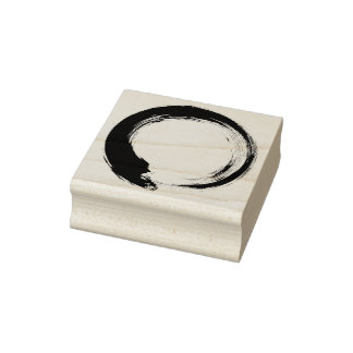 Sello De Caucho Enso Zen Circle