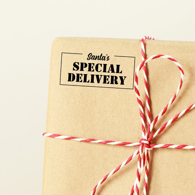 Sello De Caucho Entrega especial de Santa Claus (Subido por el creador)