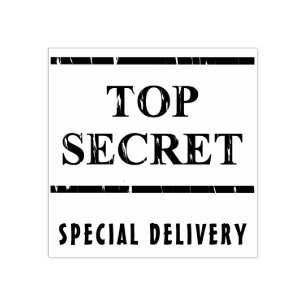 Sello De Caucho Entrega especial/secreta superior