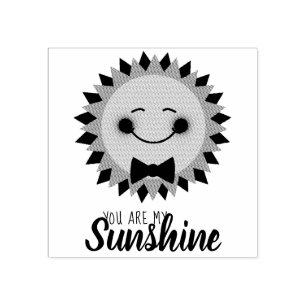 Sello De Caucho Eres Mi Sol Feliz