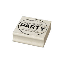 Es una dirección de regreso de cumpleaños