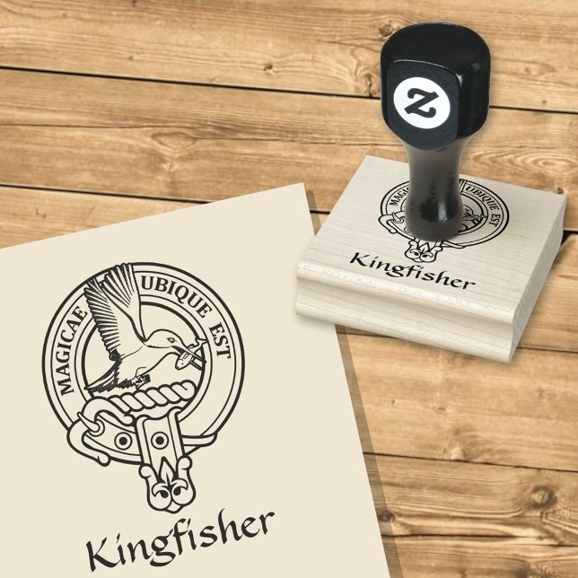 Sello de caucho Escudo Kingfisher (Subido por el creador)