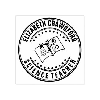 Sello De Caucho Escuela De Ciencias O Profesor Universitario