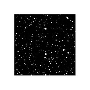 Sello De Caucho Espacio minúsculo de las estrellas