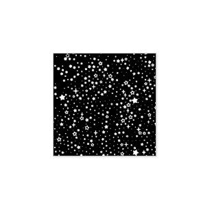 Sello De Caucho Espacio minúsculo de las estrellas