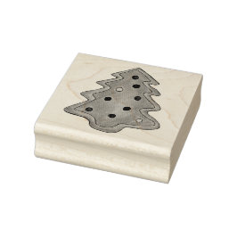 Sello De Caucho Espolvorines de galletas azucareras navideñas