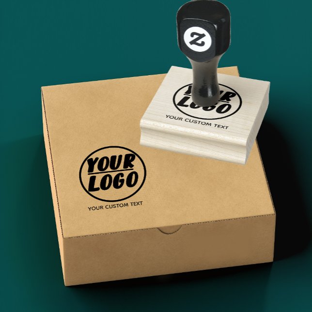 Sello De Caucho Estacionamiento personalizado del logotipo comerci (Personalized Company Business Logo Stationery Rubber Stamp)