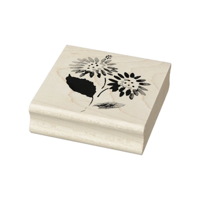 Sello De Caucho estampado de arte de madera (Sello)