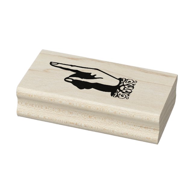 Sello De Caucho Estampado de arte de madera de mano (Sello)