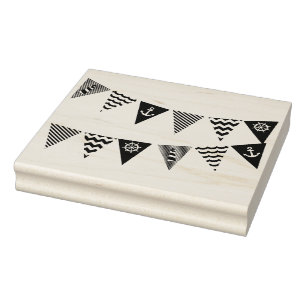 Sello De Caucho Estampado de arte de madera y tinta - Bungalaje ná