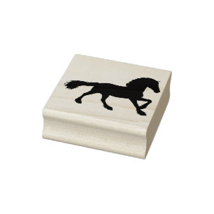 Sello De Caucho estampado de arte de stallion de caballo