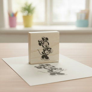Sello De Caucho Estampado de caucho de Minnie