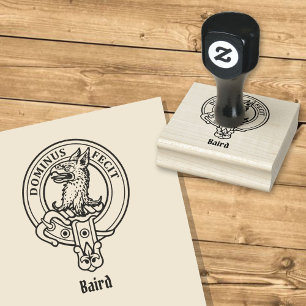 Sello De Caucho Estampado de caucho del Escudo Clan Baird